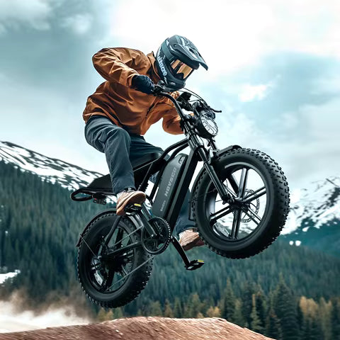 Fat-Tire All-Terrain Electric Mountain Bike – 1000W Motor, 48V Long-Range Battery”